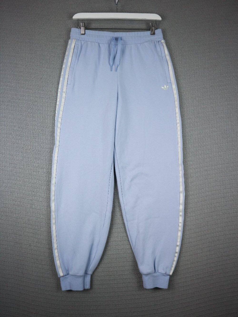 Adidas Light Violet Blue Jogger Pants Womens Small Youth XL 15-16